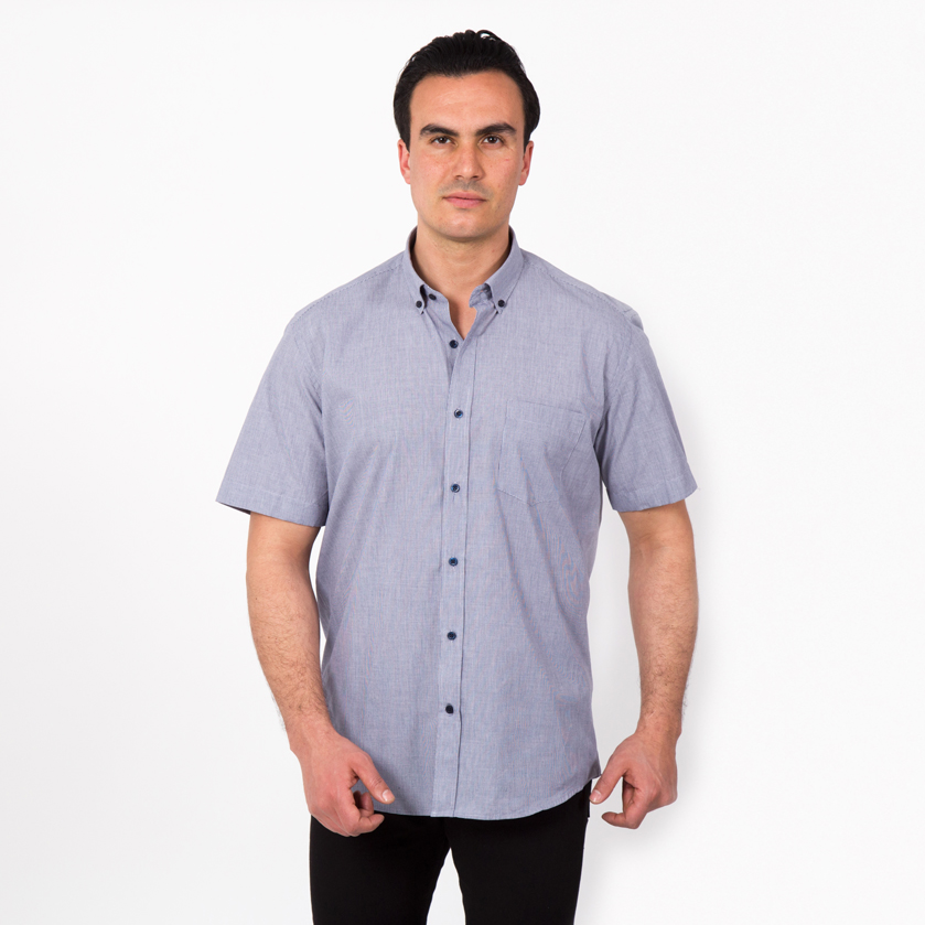 LEE COOPER CHEMISE TOILE-01 CH.MC.CB.P MEN NAT.