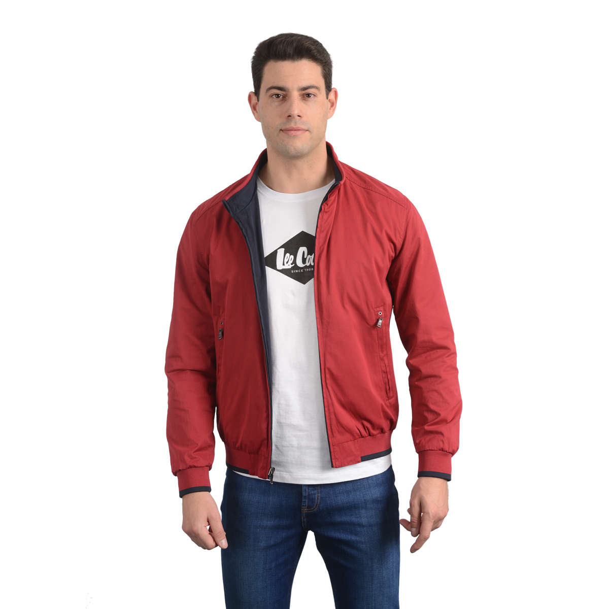 LEE COOPER BLOUSON RÉVERSIBLE TOILE-00 JACK46 MEN NAT.