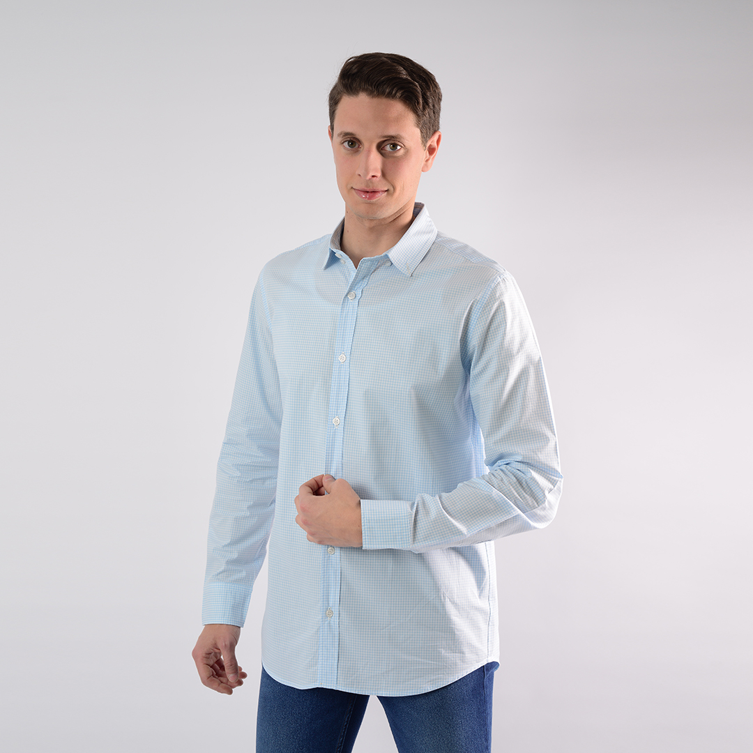 Lee Cooper Chemise Toicrj-12 Ch.ML.Stra Homme Nat.