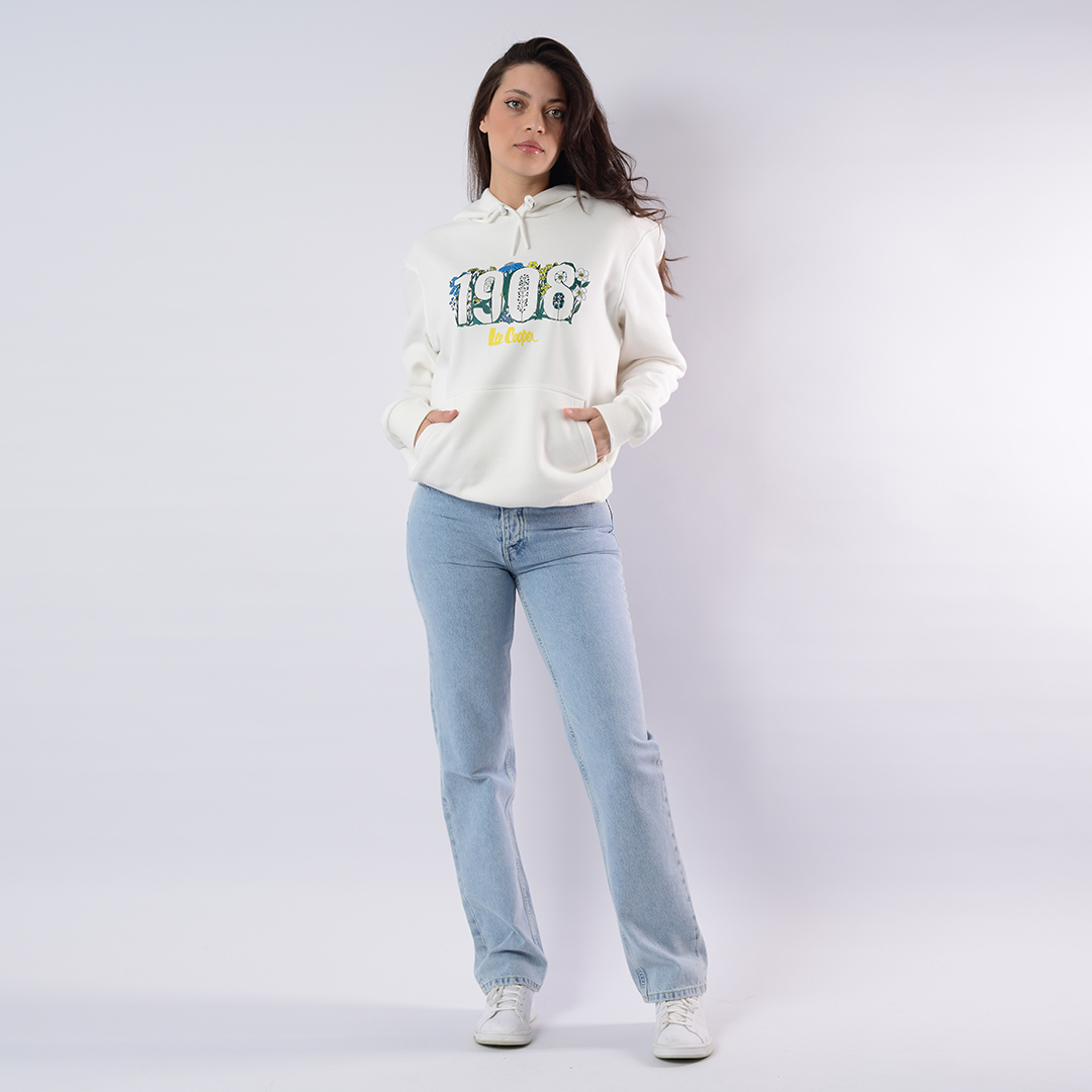 Lee Cooper Sweatshirt Maille-10 Rosia Femme Nat.