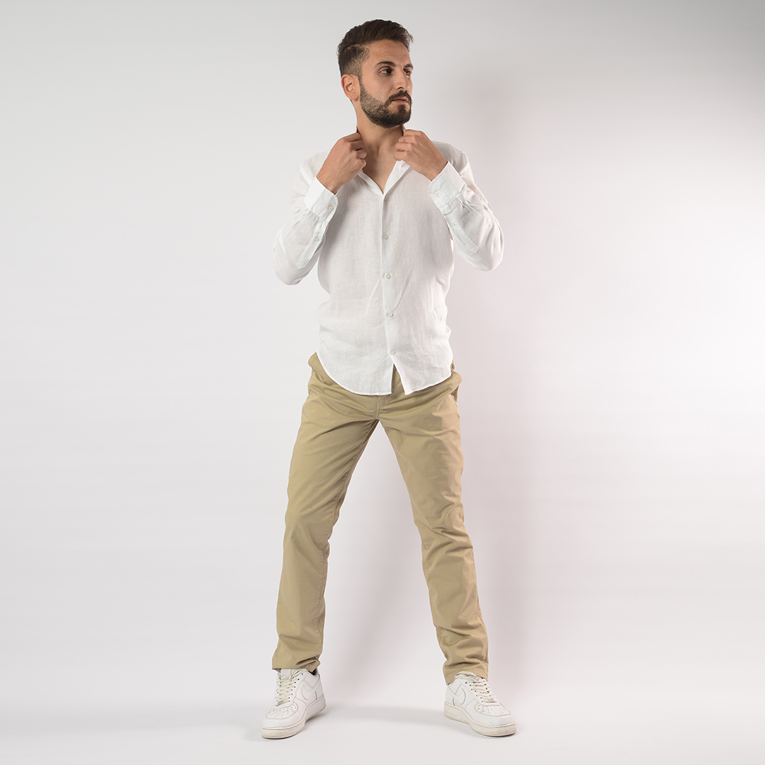 Lee Cooper Chemise Lino-02 Mecy-1 Homme Vt