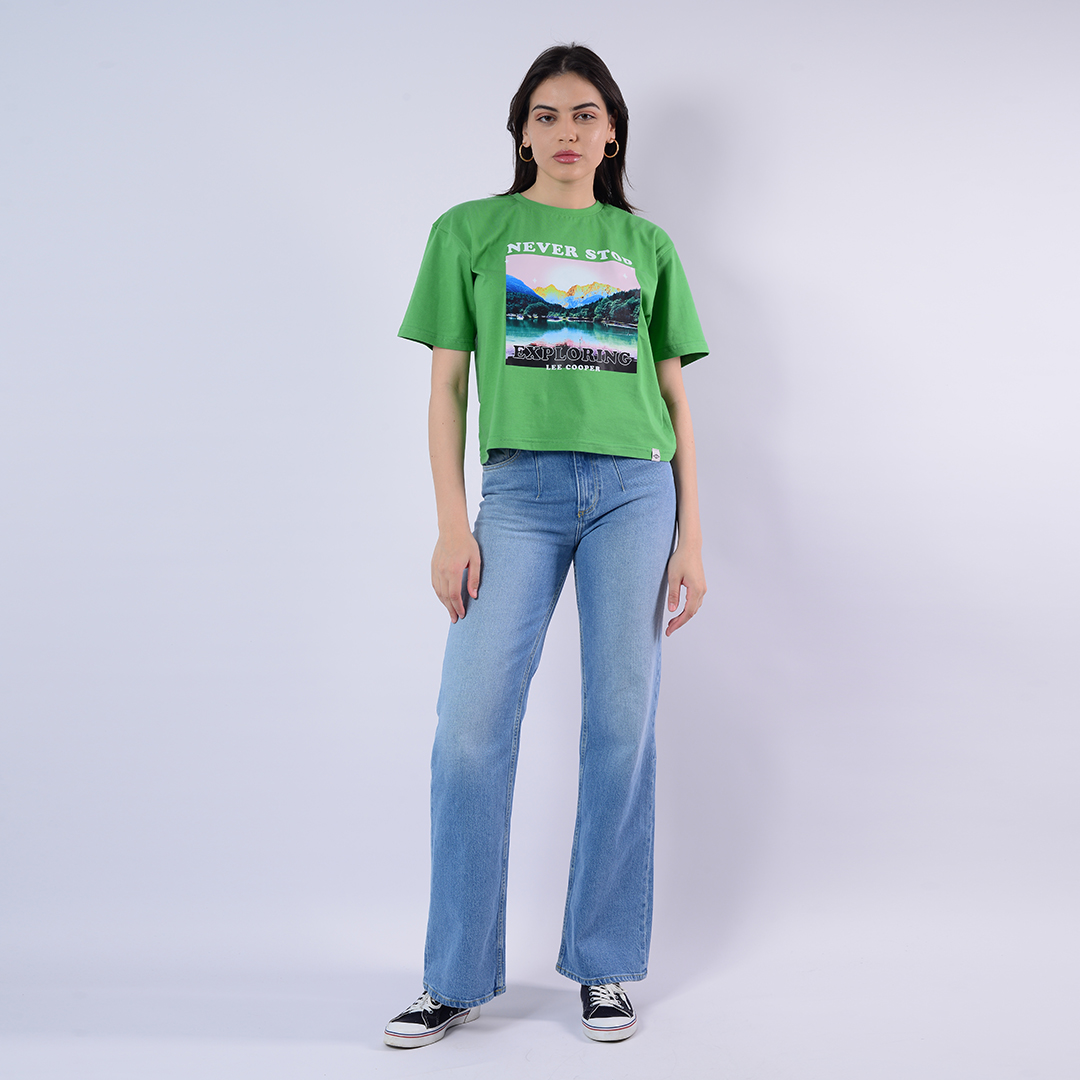Lee Cooper T-Shirt Maille-10 Arlene Femme Nat.