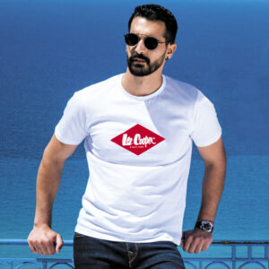 LEE COOPER T-SHIRT MAILLE-01 TS-LC HOM NAT.
