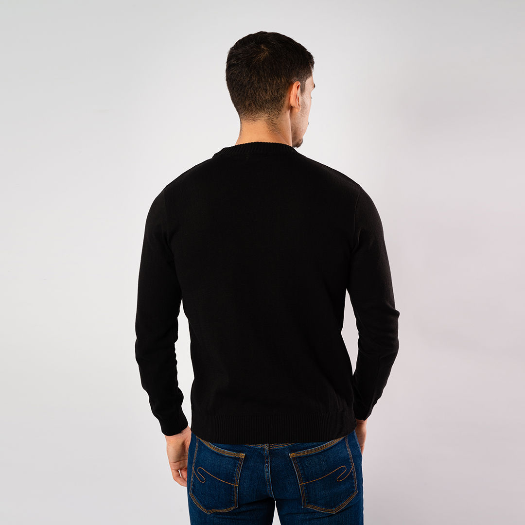 Lee Cooper Pull Maille-01 Lch2412-B Homme Nat.