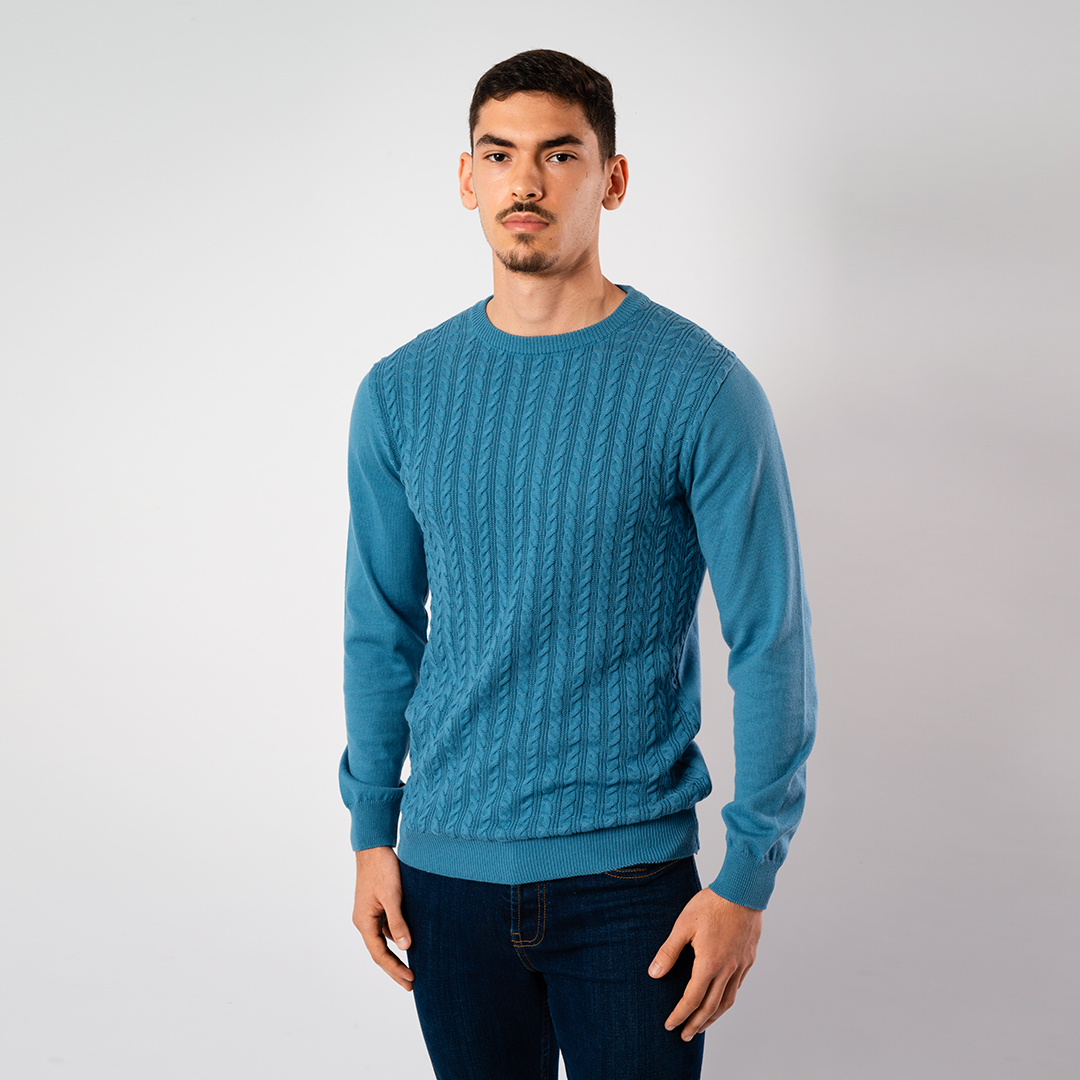 Lee Cooper Pull Maille-02 Lch2408 Homme Nat.