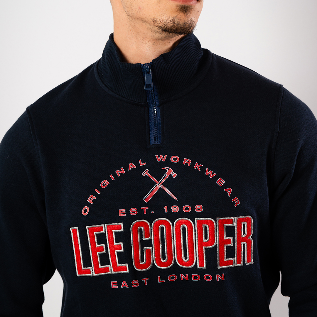 Lee Cooper Sweatshirt Maille-03 Bellingham Homme Nat.