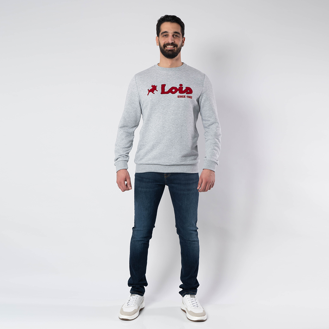 Lois Sweatshirt Maille-02 Oslo-2 Homme-Mul Nat.