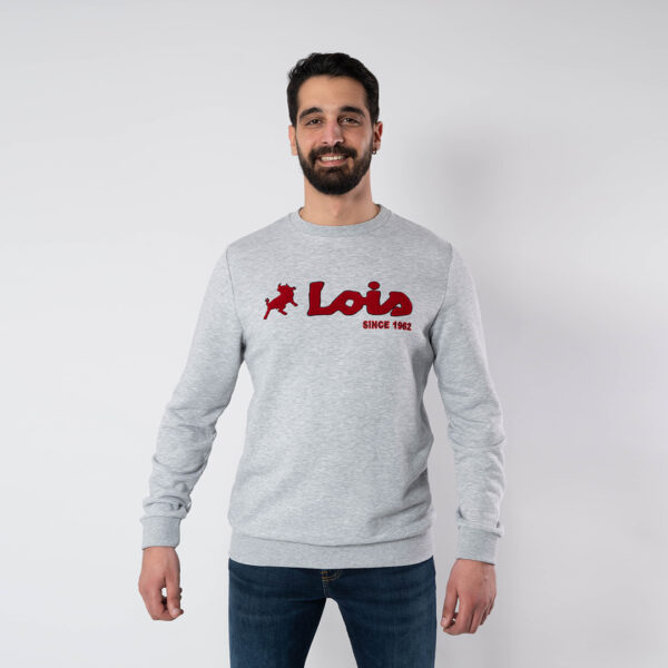 LOIS SWEATSHIRT MAILLE-02 OSLO-2 HOM-MUL NAT.