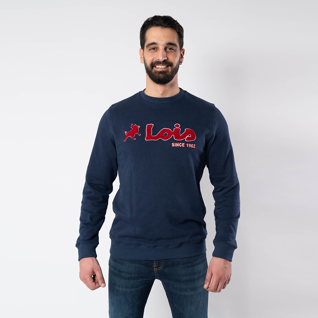 Lois Sweatshirt Maille-04 Oslo-2 Homme-Mul Nat.