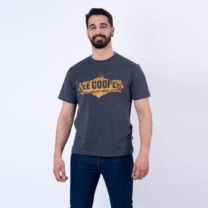 LEE COOPER T-SHIRT MAILLE-05 SAMBA HOM-MUL NAT.