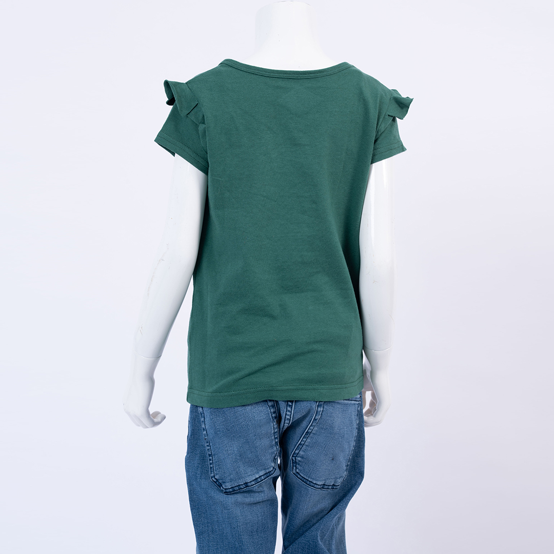 Lee Cooper T-Shirt Maille-15 Love Fille Nat.