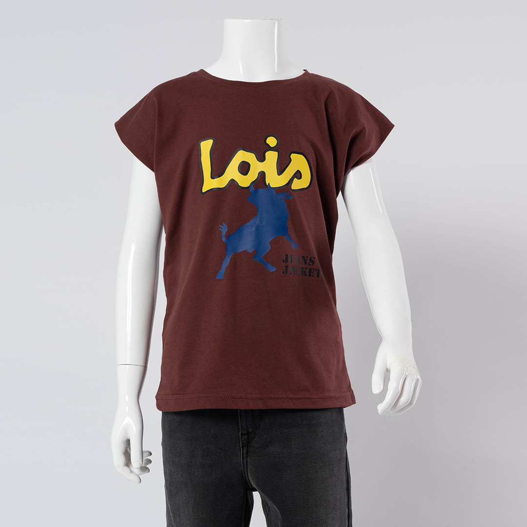 Lois T-Shirt Maille-34 Jessi Fille Nat.