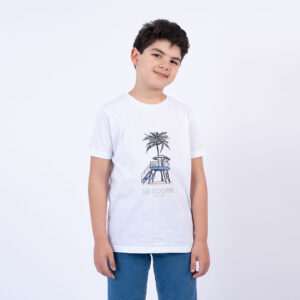 LEE COOPER T-SHIRT MAILLE-01 ARAKAN ENF NAT.