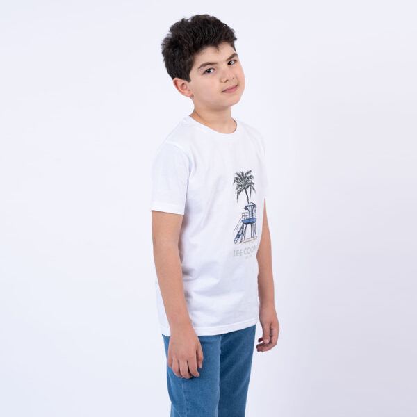 LEE COOPER T-SHIRT MAILLE-01 ARAKAN ENF NAT.