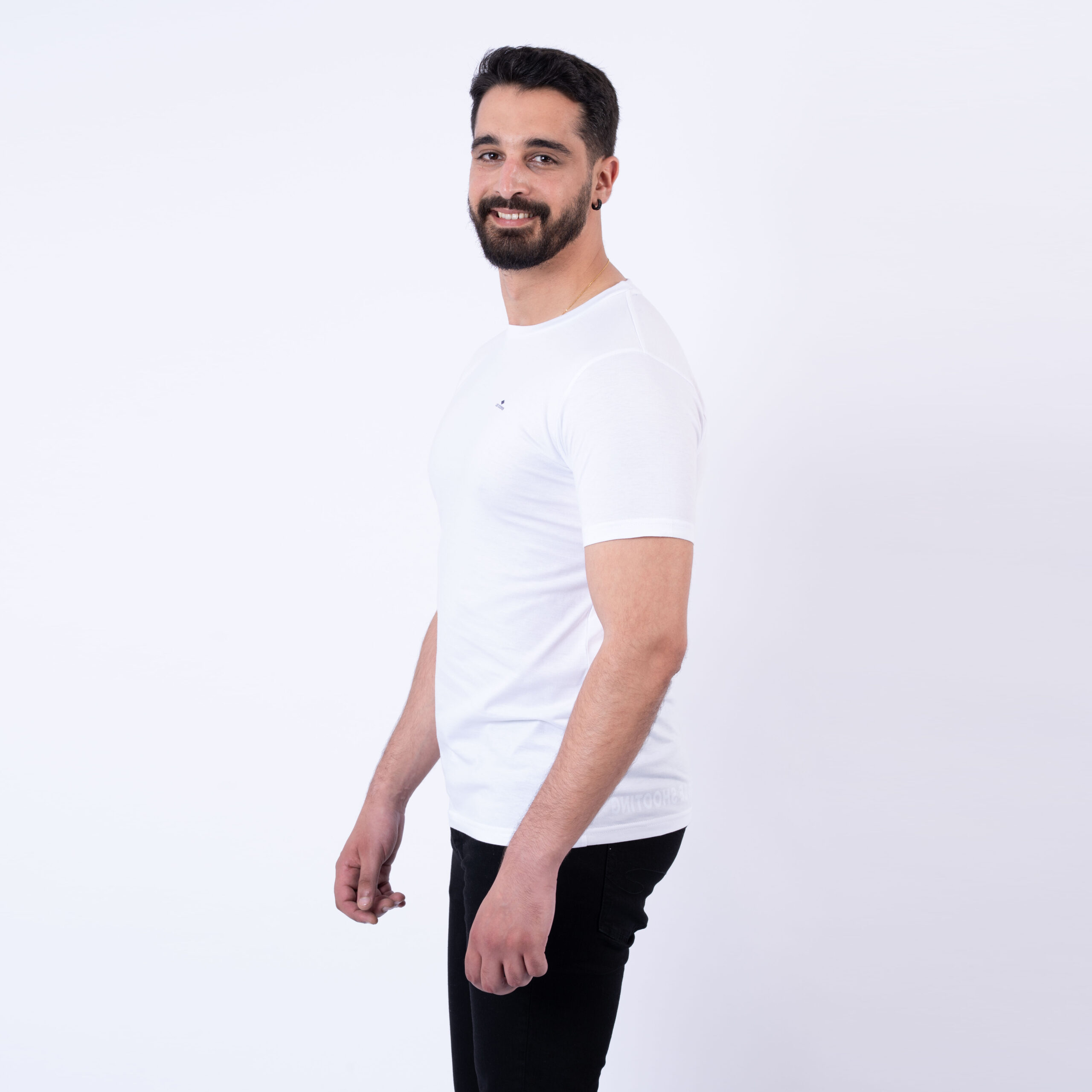Lee Cooper T-Shirt Maille-01 Drew Homme Nat.