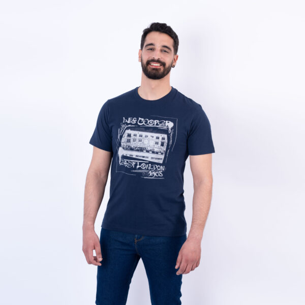 LEE COOPER T-SHIRT MAILLE-09 RALLY HOM-MUL NAT.