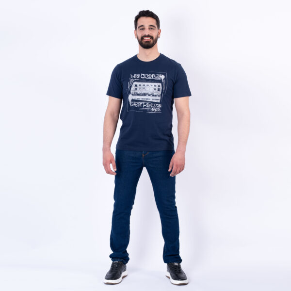 LEE COOPER T-SHIRT MAILLE-09 RALLY HOM-MUL NAT.