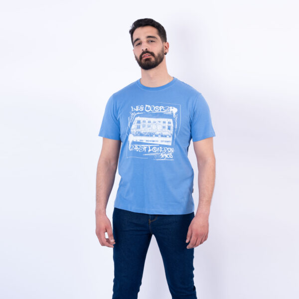 LEE COOPER T-SHIRT MAILLE-11 RALLY HOM-MUL NAT.