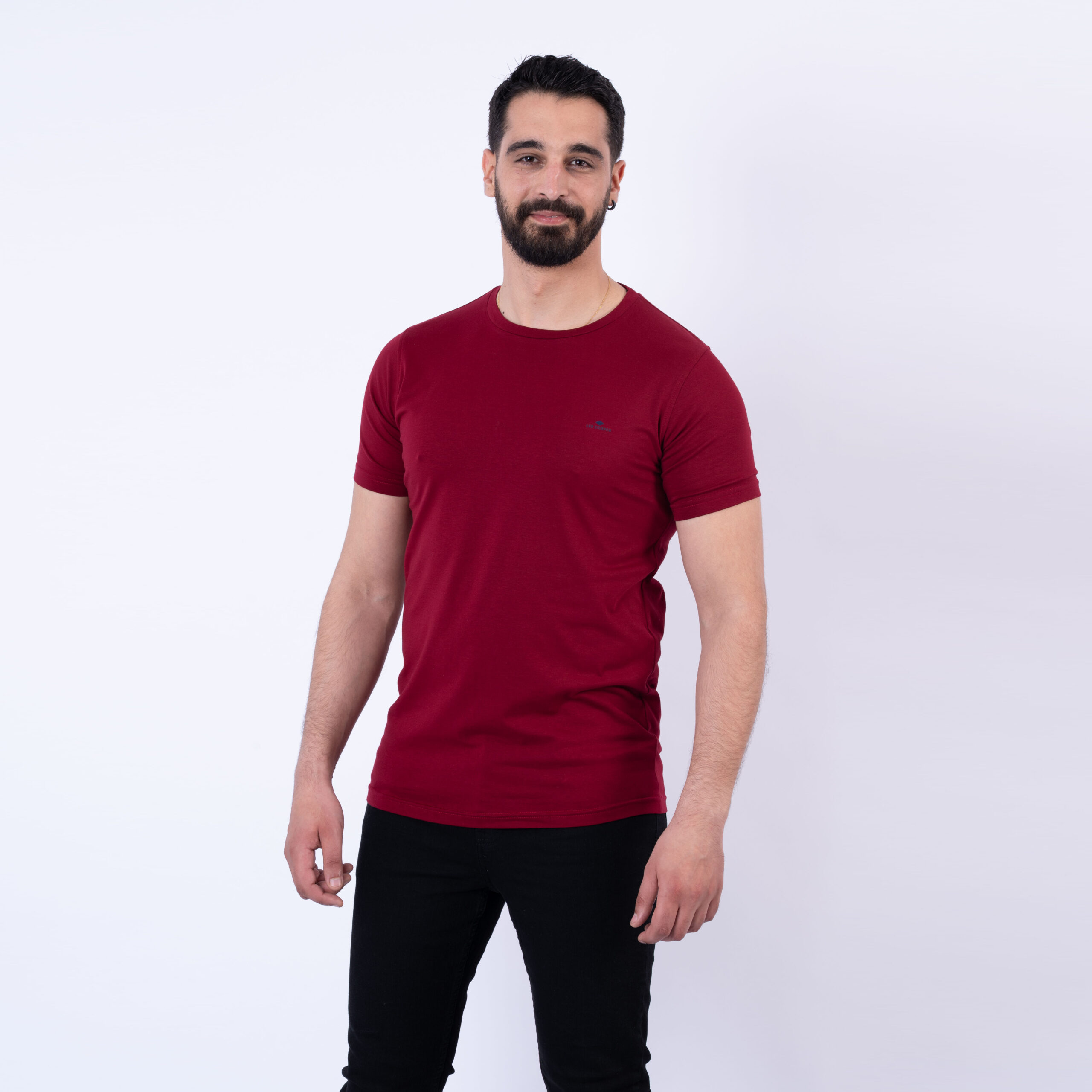 Lee Cooper T-Shirt Maille-22 Drew Homme Nat.