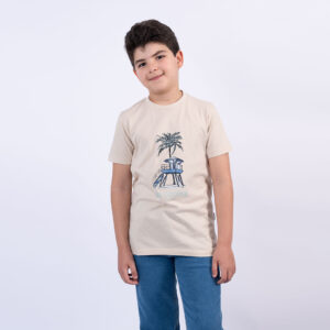 LEE COOPER T-SHIRT MAILLE-41 ARAKAN ENF NAT.