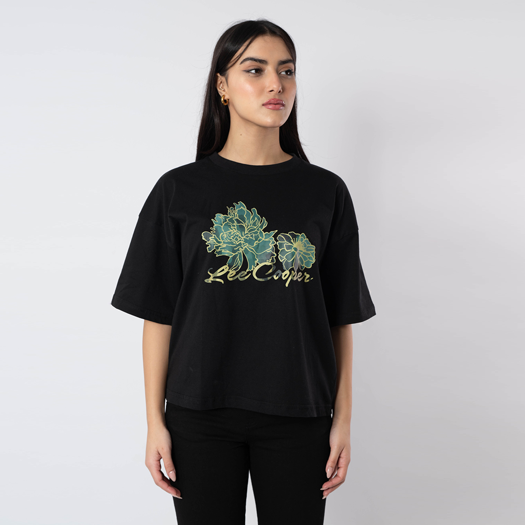 Lee Cooper T-Shirt Maille-18 Emma Femme Nat.