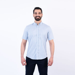 Lois Chemise Toile-85 Chem-Strai-Co MC Homme Nat.