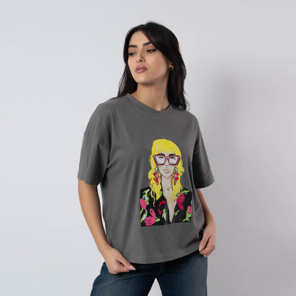 LOIS T-SHIRT MAILLE-08 ADELE FEM NAT.