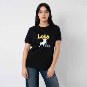 LOIS T-SHIRT MAILLE-40 JEANNE FEM NAT.