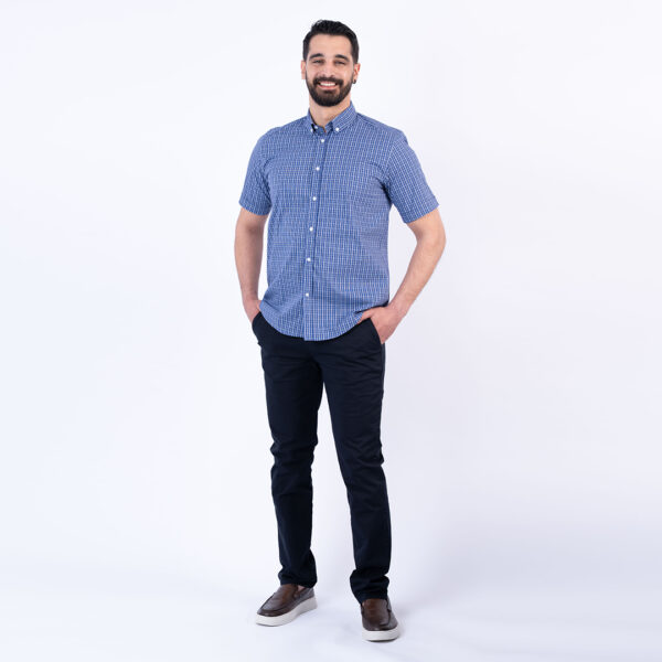 LOIS CHEMISE TOILE-84 CHEM-STRAI-CO MC HOM NAT.