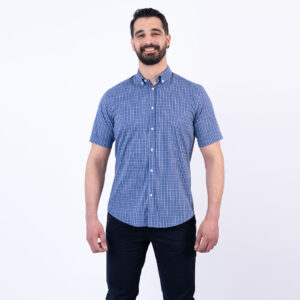 Lois Chemise Toile-84 Chem-Strai-Co MC Homme Nat.