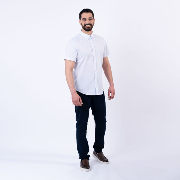 LEE COOPER CHEMISE TOILE-80 CHEM-STRAI-CO MC HOM NAT.
