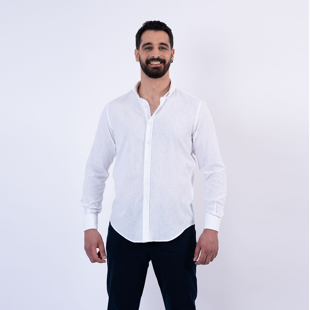 Lee Cooper Chemise Toile-90 Chem-Strai-Co ML Homme Nat.