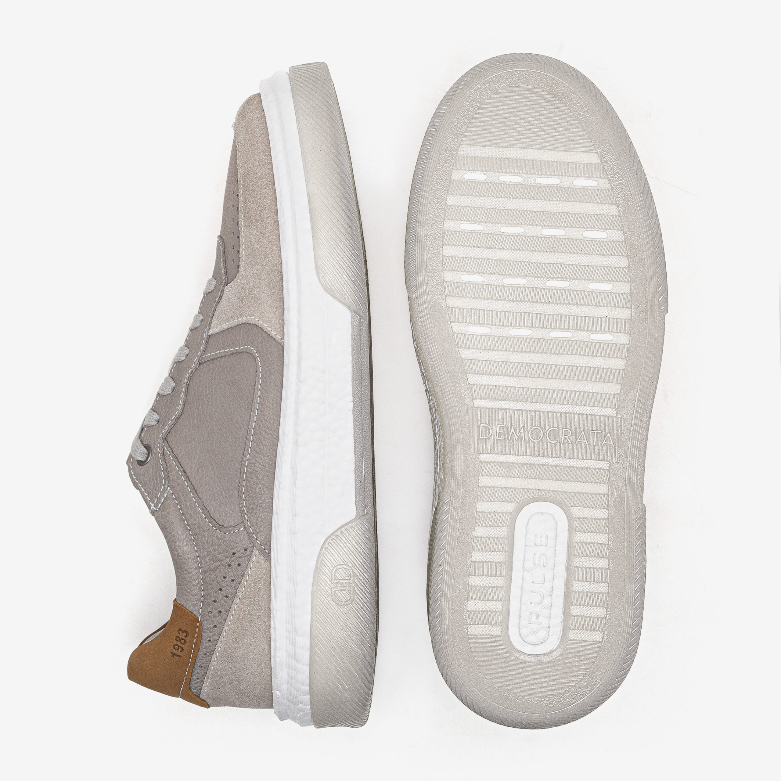 DEMOCRATA SNEAKERS SHOES-02 BEAT P623101 OF-WH-GR