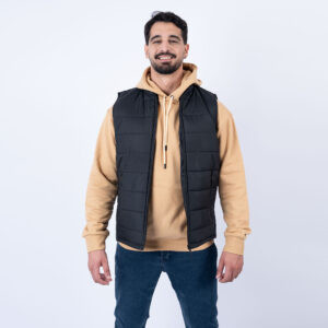 Lee Cooper Doudoune sans manches TOILE-01 POPY Homme
