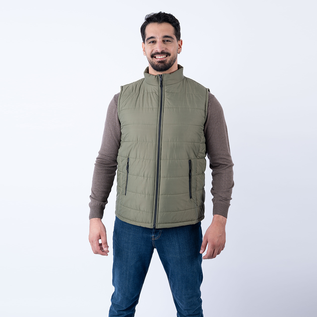 Lee Cooper Doudoune sans manches TOILE-12 POPY Homme