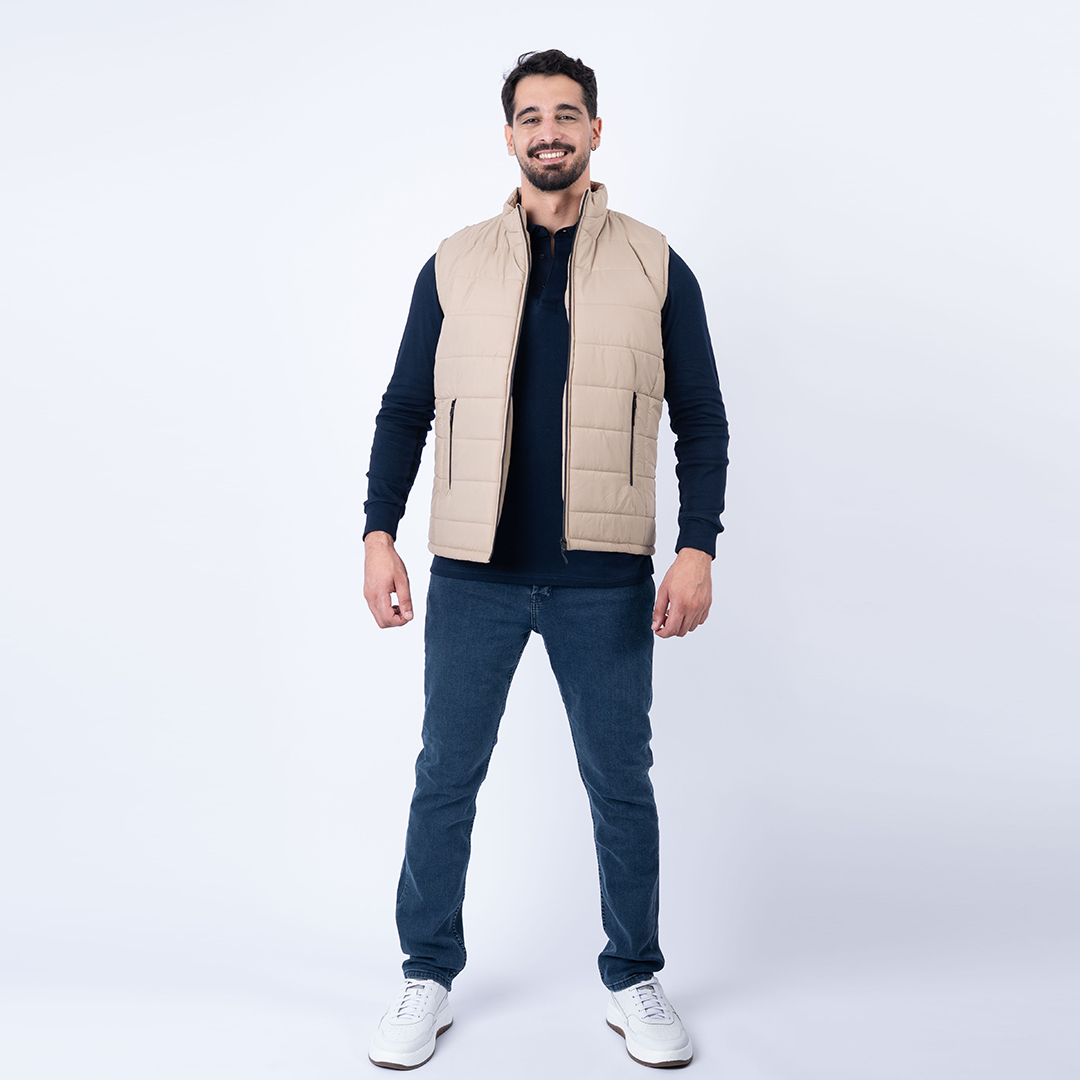 Lee Cooper Doudoune sans manchesTOILE-04 POPY Homme