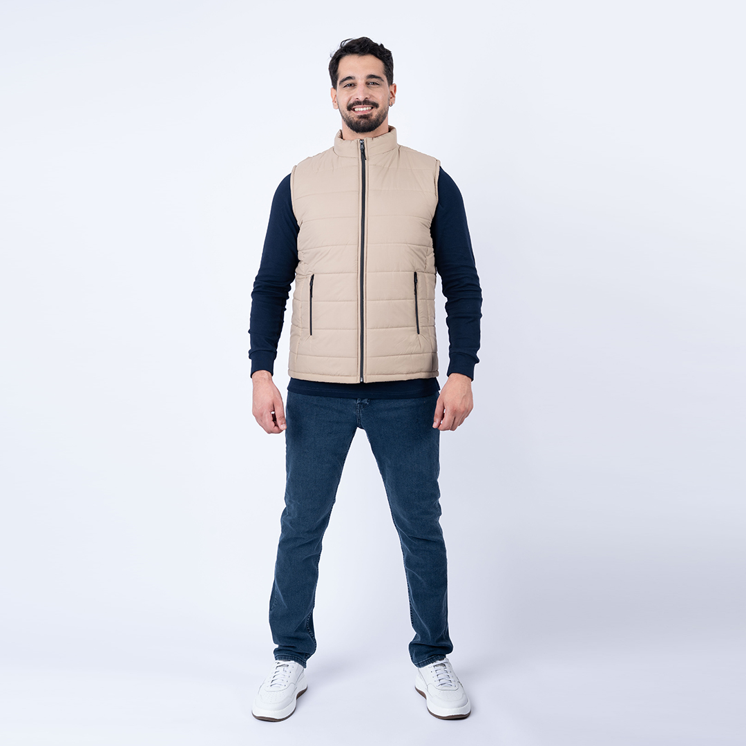 Lee Cooper Doudoune sans manchesTOILE-04 POPY Homme