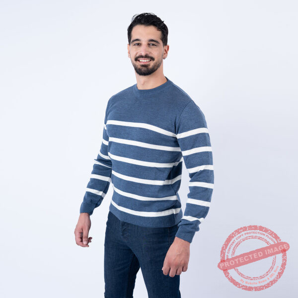 Lee Cooper Pull Blanc MAILLE-04 LCH2512 Homme