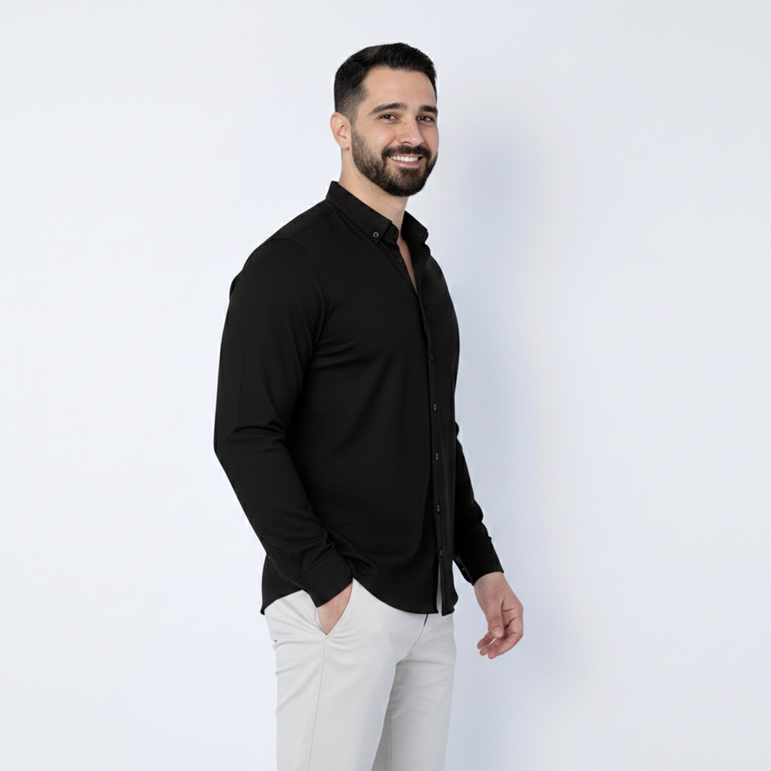 Lee Cooper Chemise Toile-20 Torin Homme ML Nat.