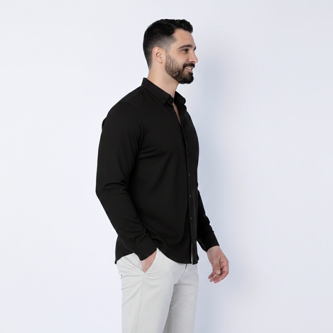 Lee Cooper Chemise Toile-20 Torin Homme ML Nat.