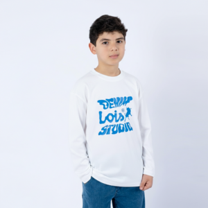 Lois Pull Maille-01 Gold Enf Nat Garçon.