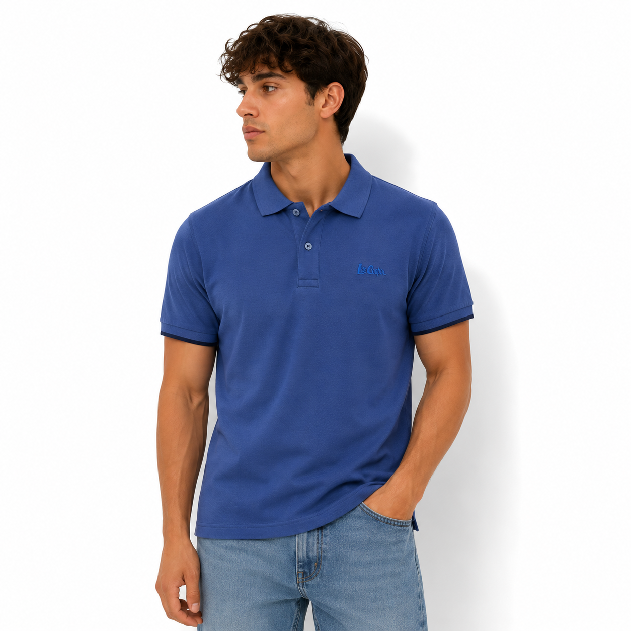 Lee Cooper Polo Maille-14 Werside Homme Nat.