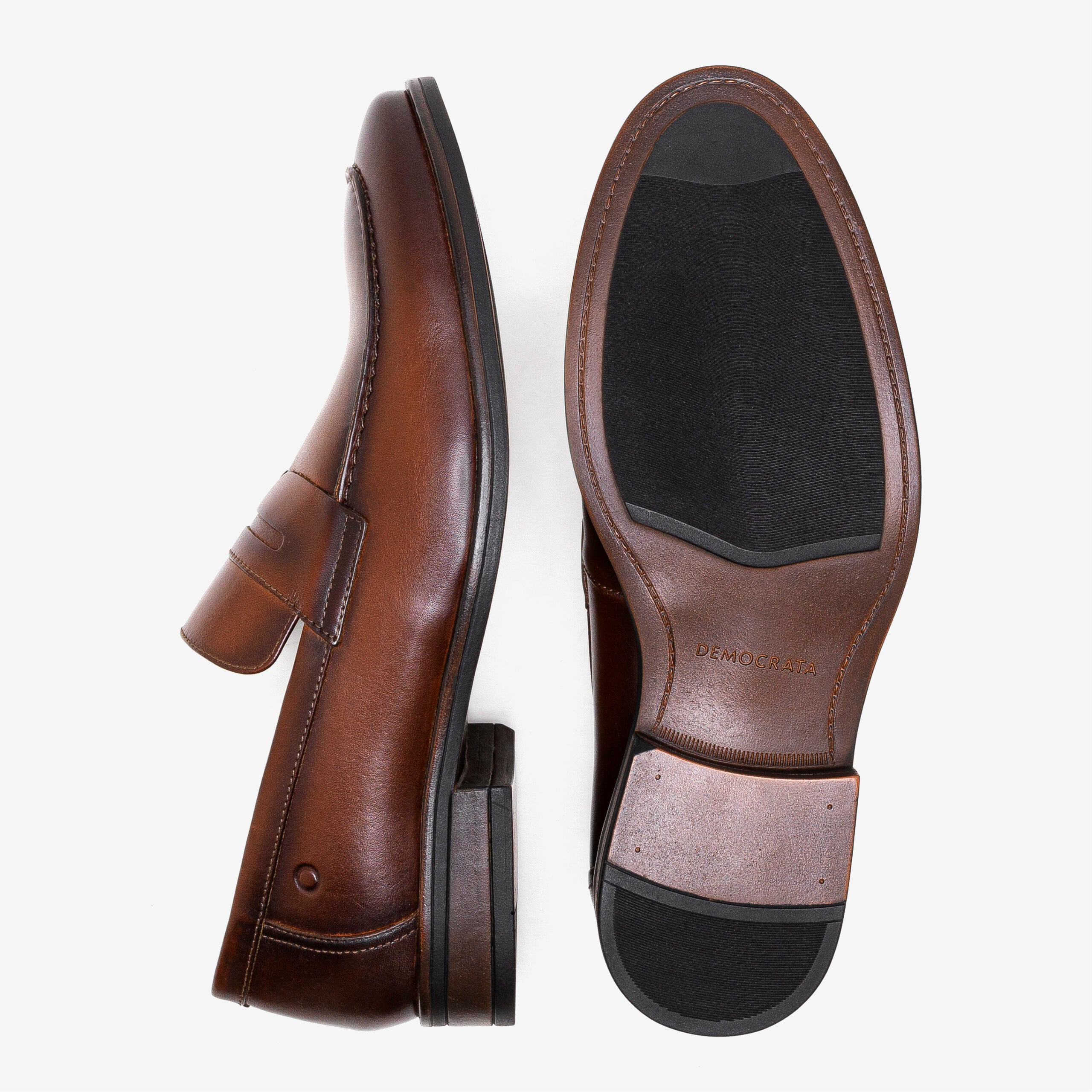Democrata Chaussures Shoes-02 Mos.Met.622102 Tan
