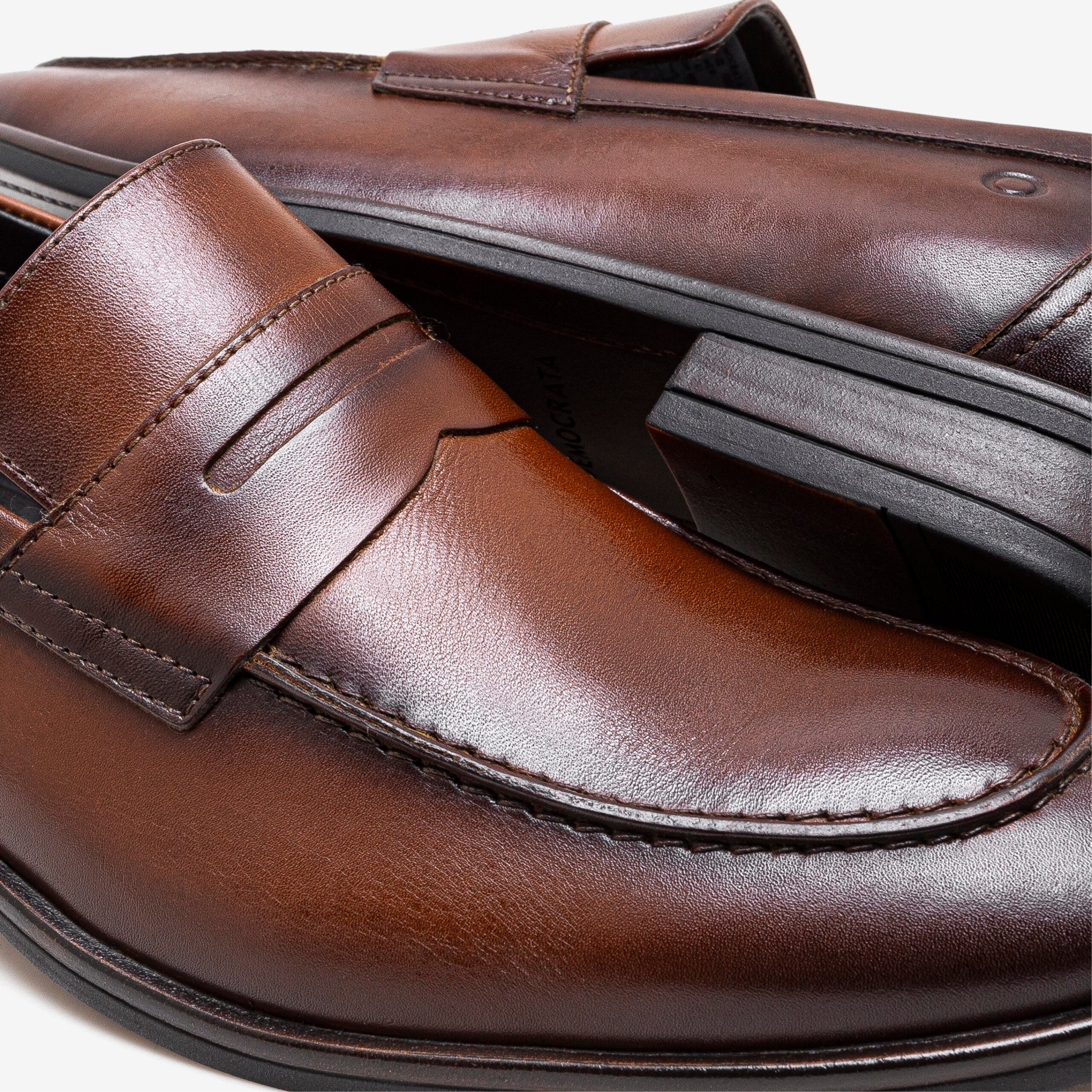 Democrata Chaussures Shoes-02 Mos.Met.622102 Tan