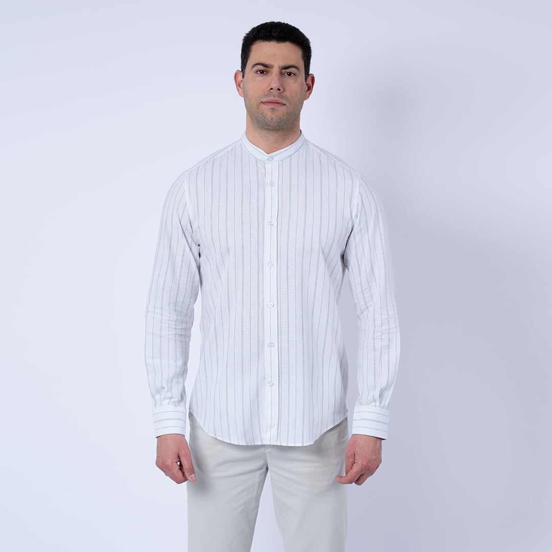 Lee Cooper Chemise Toile-04 Linzo ML Homme Nat.