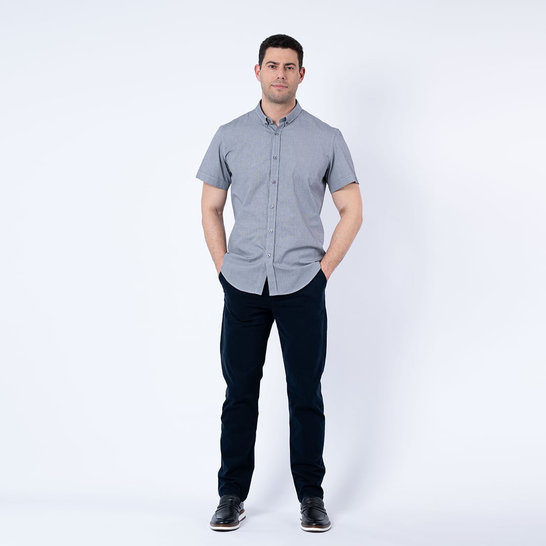 Lee Cooper Chemise Toile-09 Cardy Mc Homme Nat.