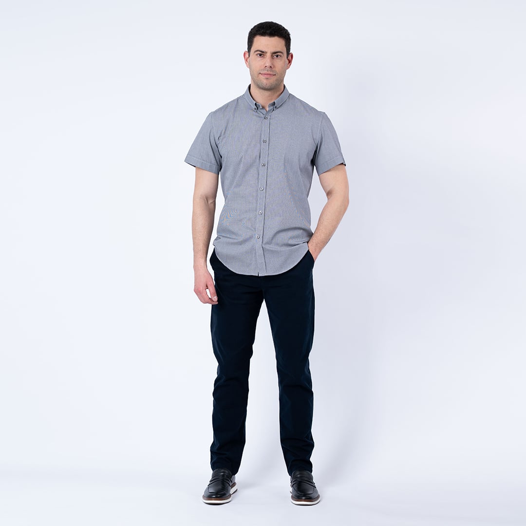 Lee Cooper Chemise Toile-09 Cardy Mc Homme Nat.