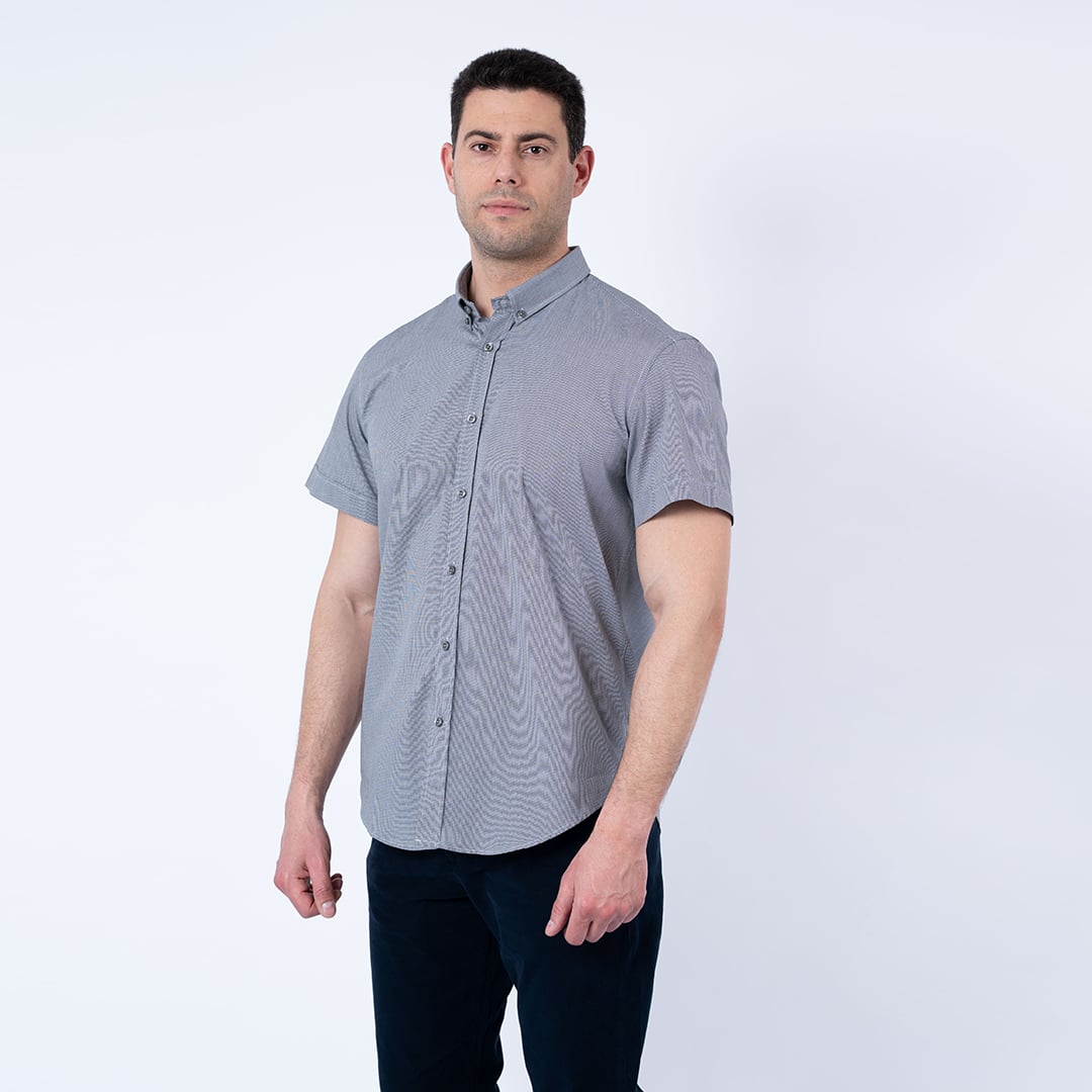 Lee Cooper Chemise Toile-09 Cardy Mc Homme Nat.