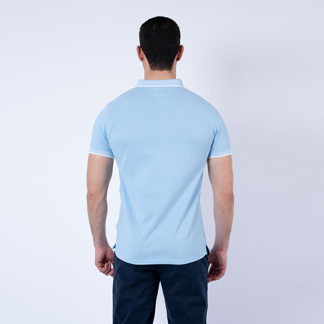 Lee Cooper Polo Maille-17 Adrian Homme-Tx Nat.