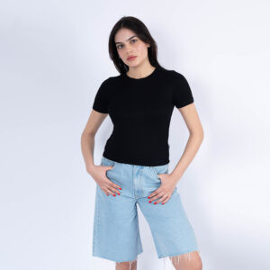Lee Cooper T-Shirt Maille-20 Flore Femme Nat.